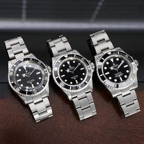 rolex submariner generations